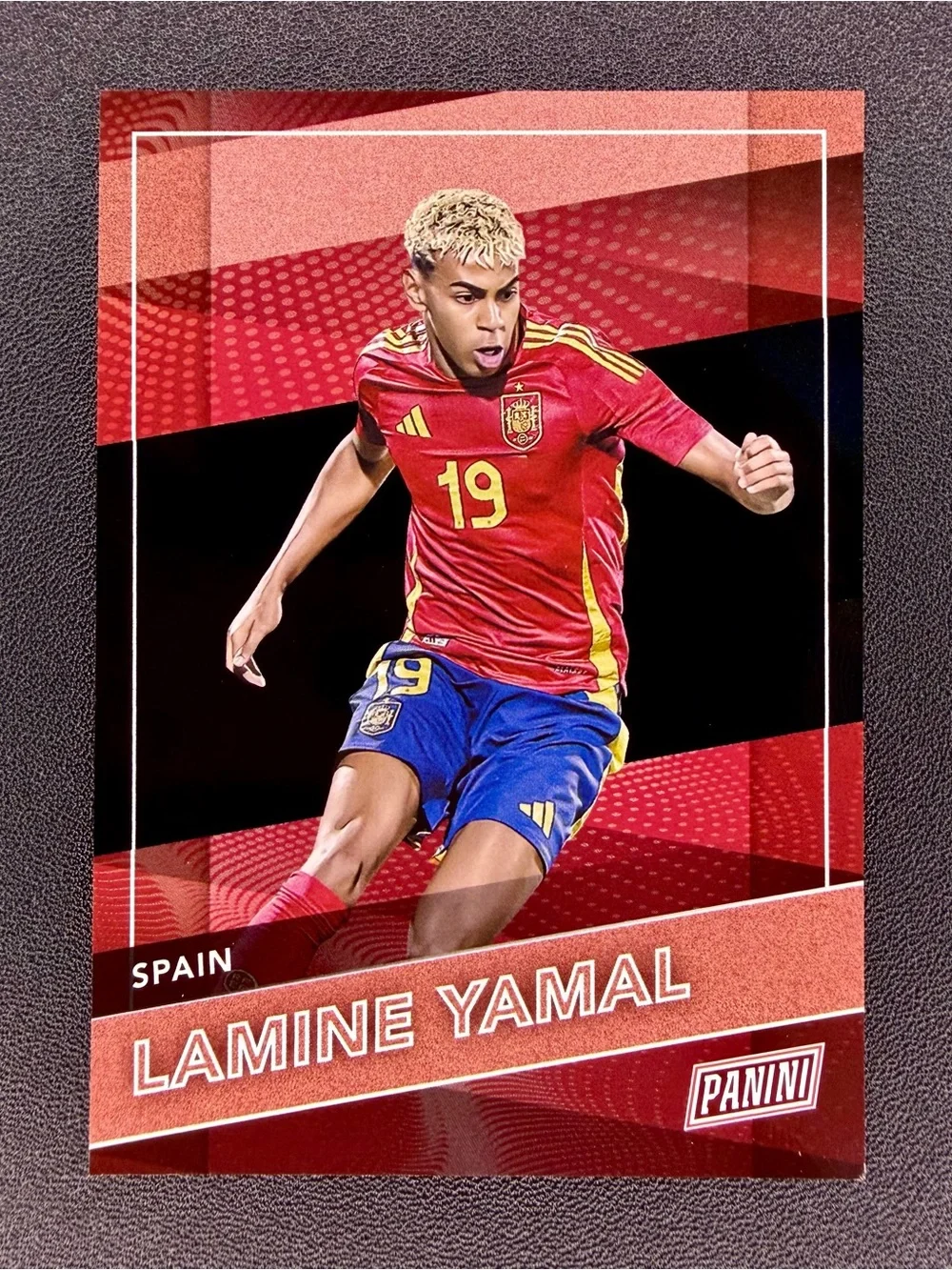 LAMINE YAMAL 2026-27 PANINI THE NATIONAL NSCC SOCCER FOIL HOLO #24 SPAIN